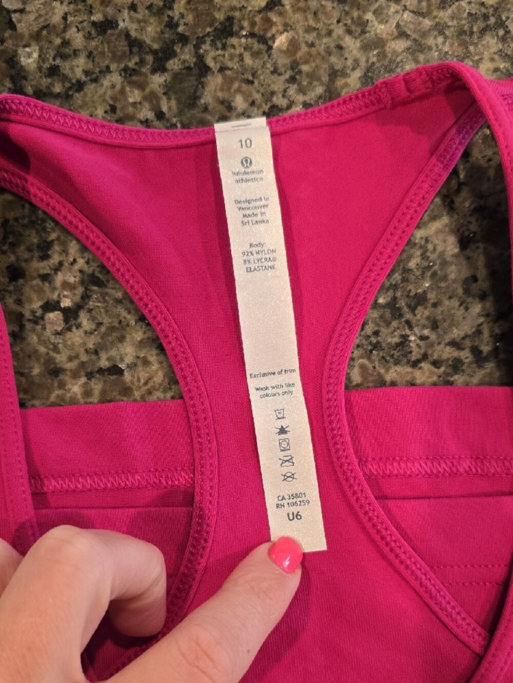 NWOT Lululemon Cool Racerback Tank - Picture 2 of 3
